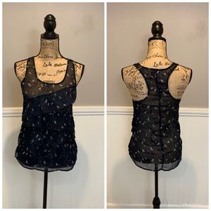 ⭐️ 7 for $25⭐️ Bird Layered Ruffled Blouse